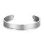 Men's Stainless Steel Cuff Bracelet