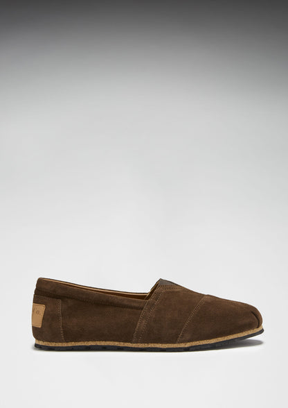 Tyre Sole Espadrilles, brown suede