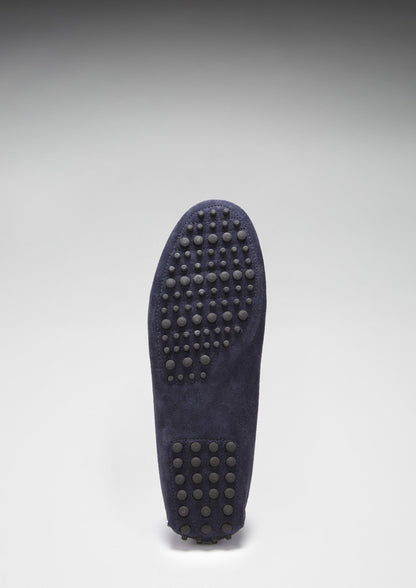 Penny Driving Loafers, navy blue suede