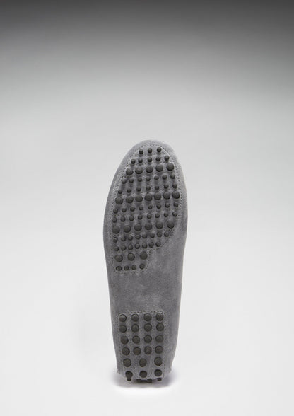 Penny Driving Loafers, slate grey suede