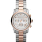 Michael Kors MK5315  Ladies Runway Silver/Rose Gold Chronograph Watch