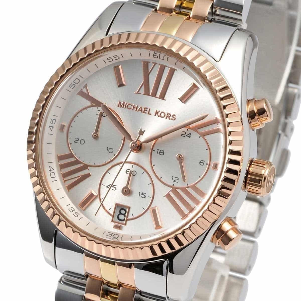 Michael Kors MK5735 Lexington Women's Tri-Tone Watch