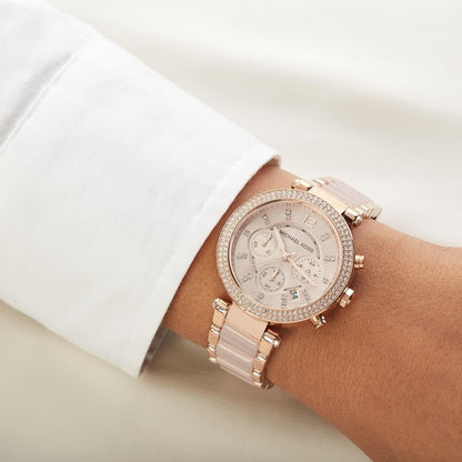 Michael Kors MK5896 Parker Women's Rose Gold Watch