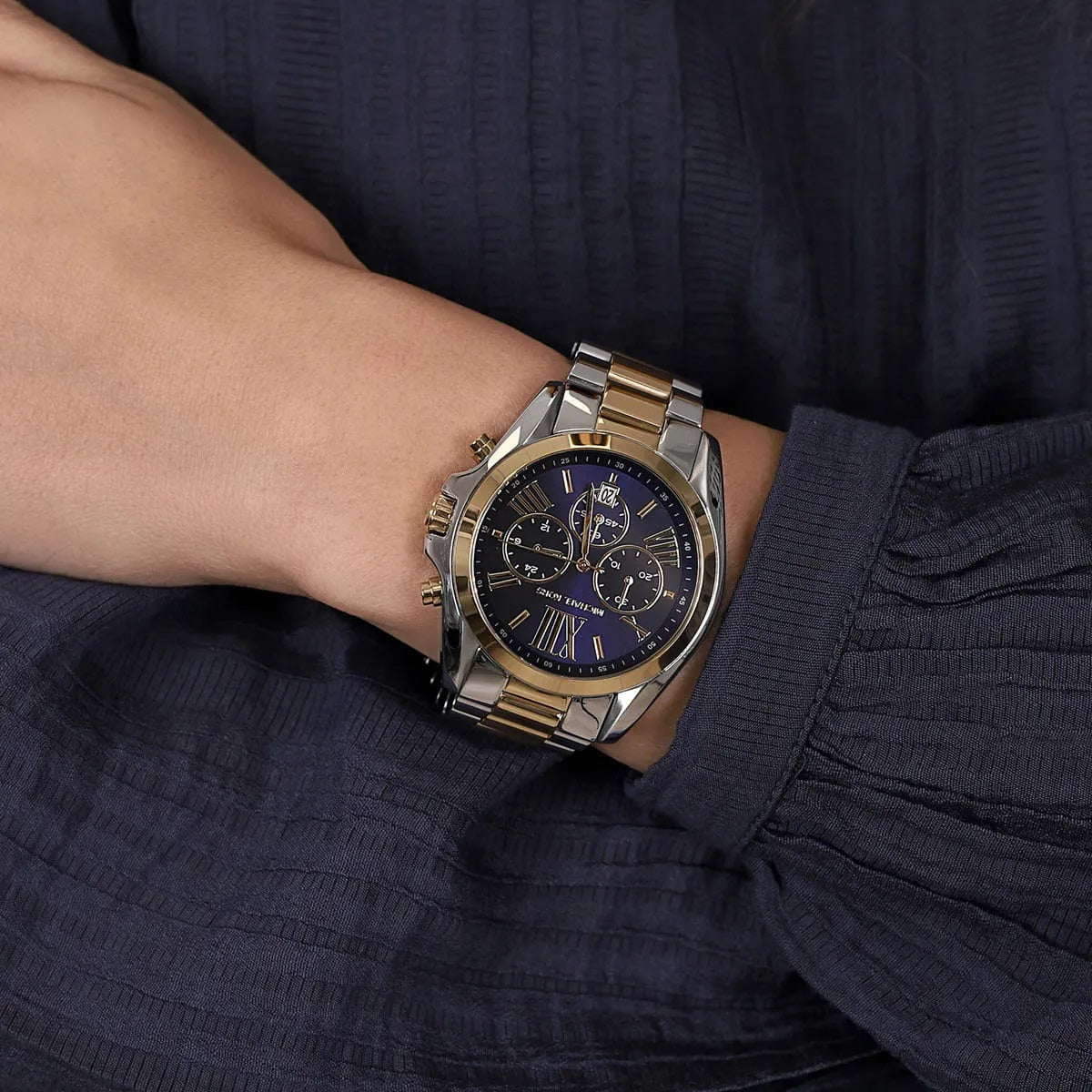Montre bicolore Bradshaw Michael Kors MK5976 pour femme
