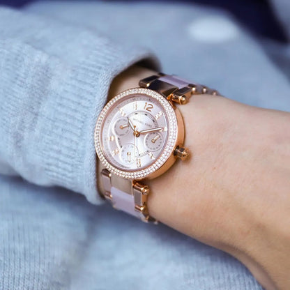 Montre Michael Kors MK6110 Mini Parker Or Rose pour Femme