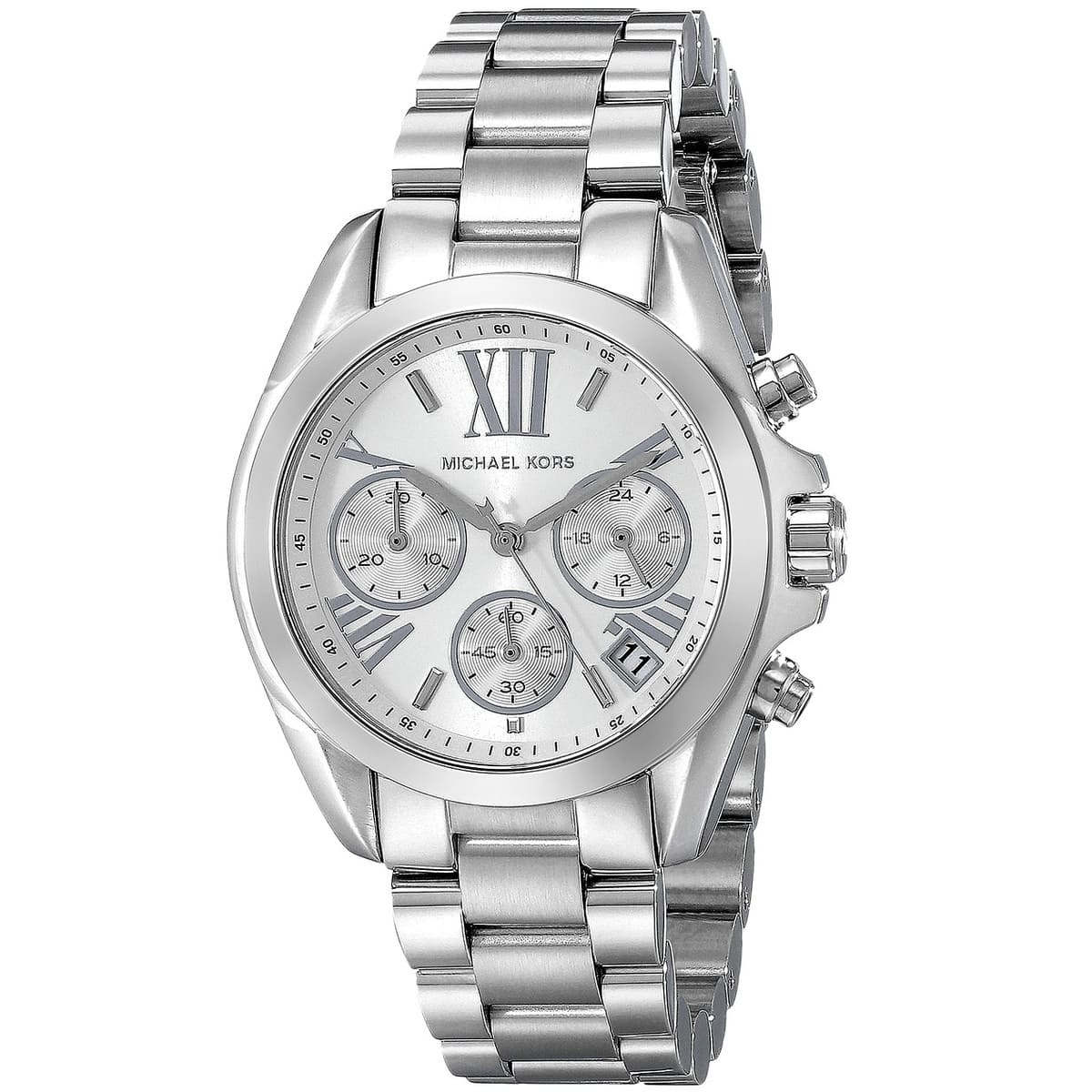 Montre Femme Michael Kors Mini Bradshaw MK6174 Argent