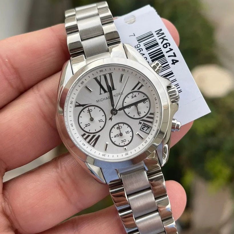 Montre Femme Michael Kors Mini Bradshaw MK6174 Argent