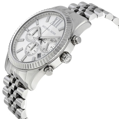 Michael Kors MK8405 Lexington Men's Silver Watch