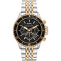Michael Kors MK8872  Men's Bayville Two-tone/Black Chronograph Watch