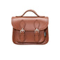 Handmade Leather Micro Satchel - Chestnut