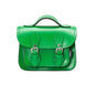 Handmade Leather Micro Satchel - Green