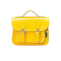 Handmade Leather Micro Satchel - Pastel Daffodil Yellow