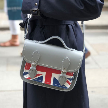 Sacoche Union Jack Midi - Gris fantôme