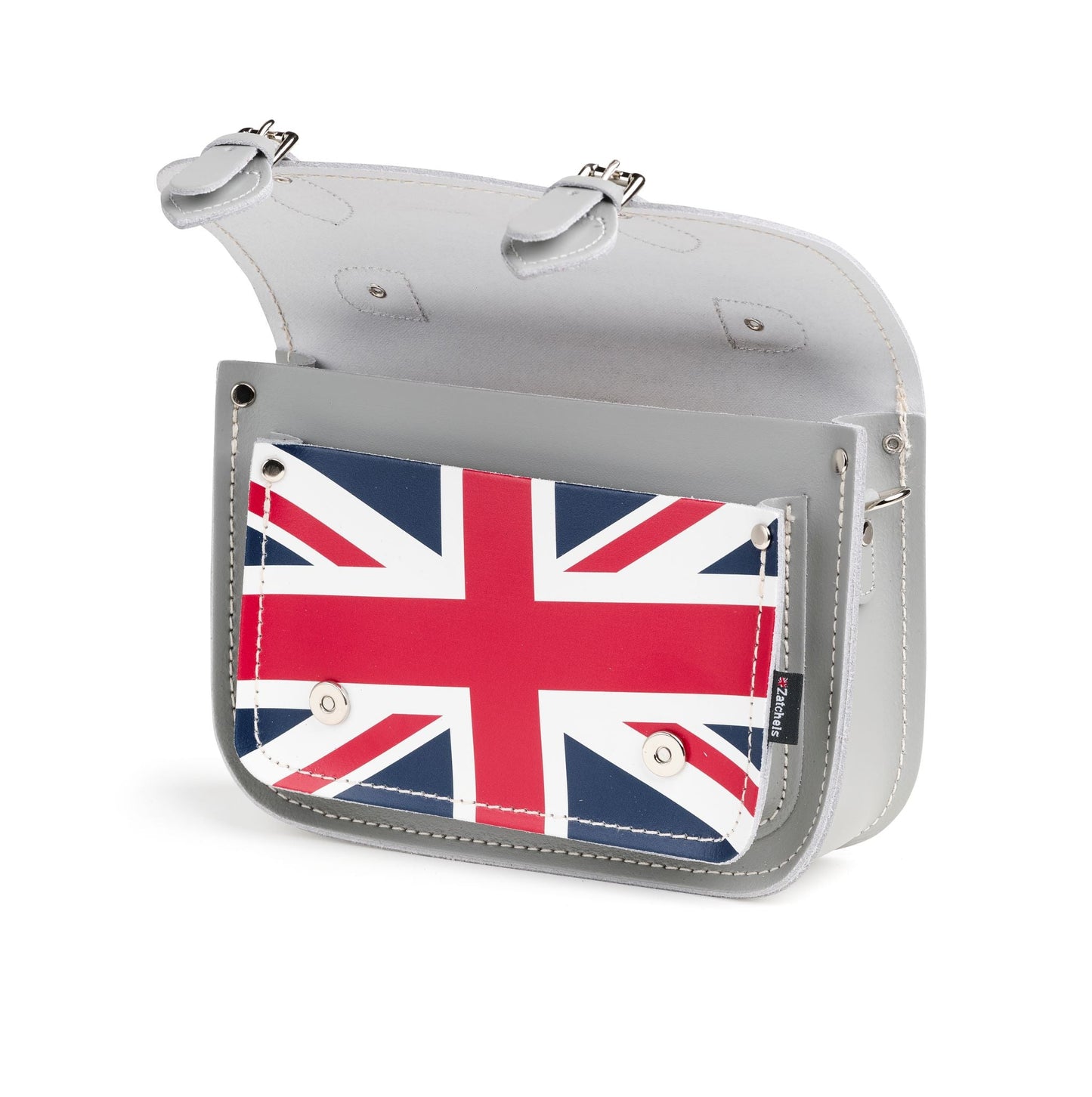 Sacoche Union Jack Midi - Gris fantôme