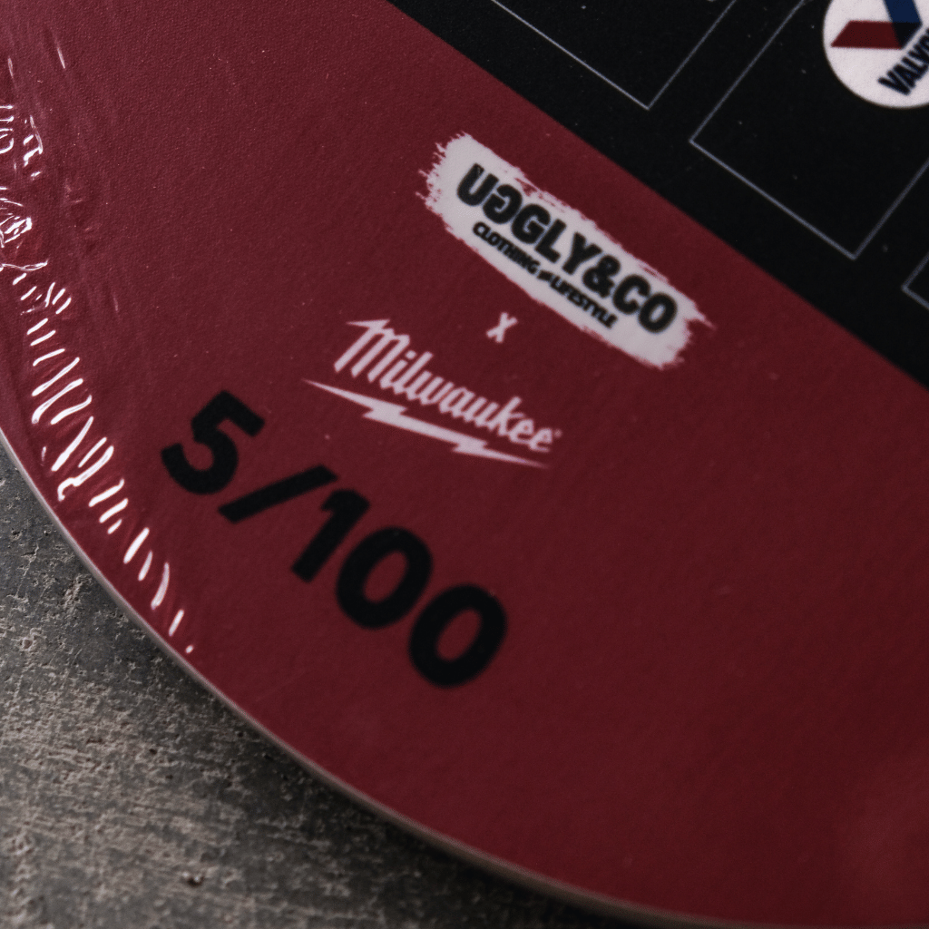 Milwaukee Tools x U&C Skateboard Deck