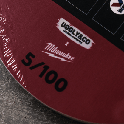 Milwaukee Tools x U&C Skateboard Deck