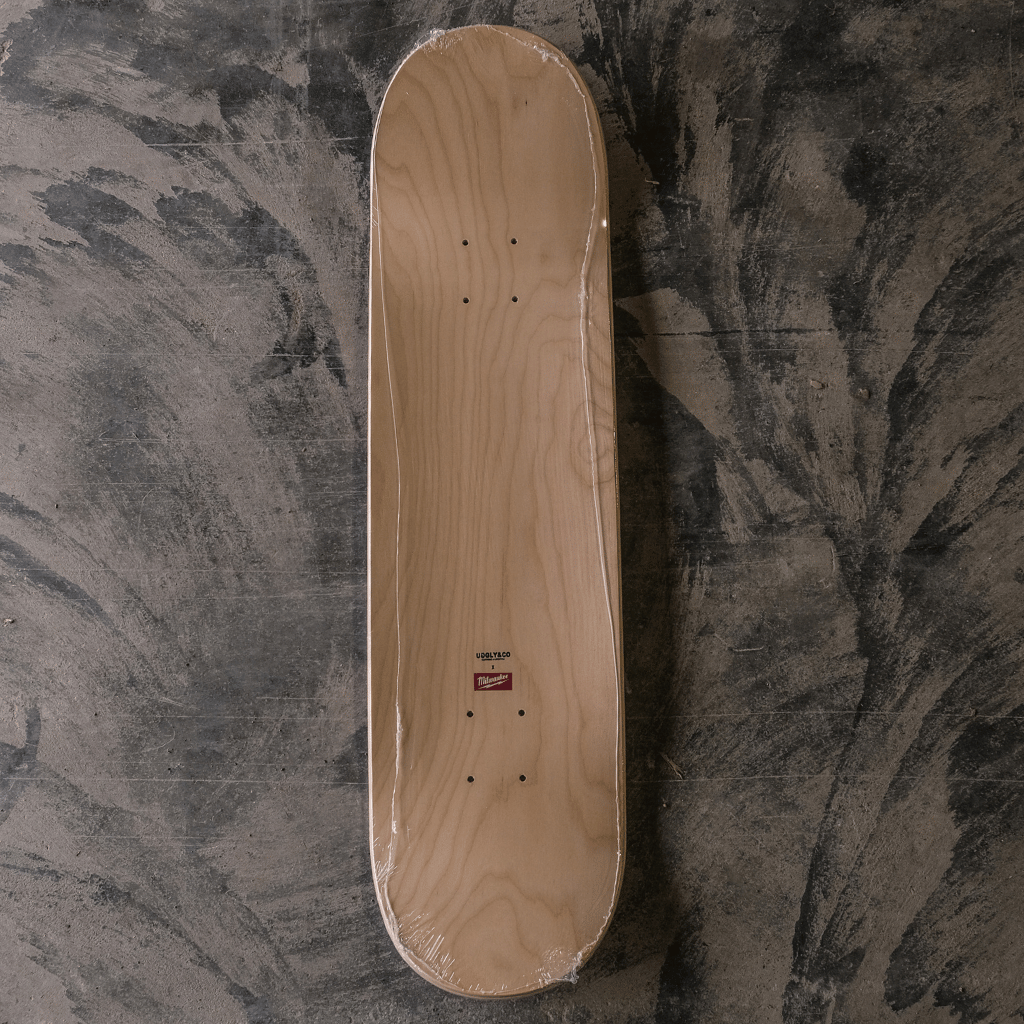 Milwaukee Tools x U&C Skateboard Deck