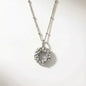 Mini Silver Barnacle Necklace