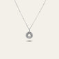 Mini Silver Barnacle Necklace