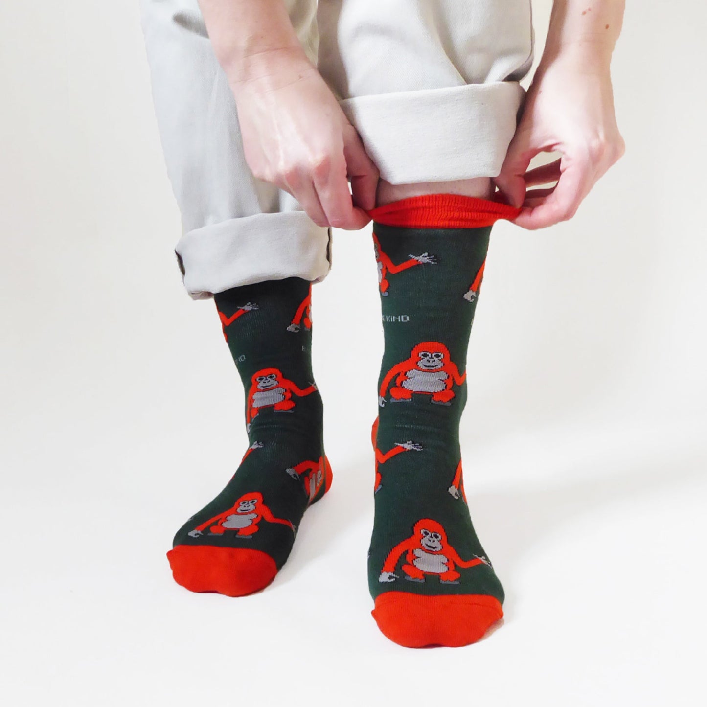 Le lot de 2 paires de chaussettes en bambou Ape