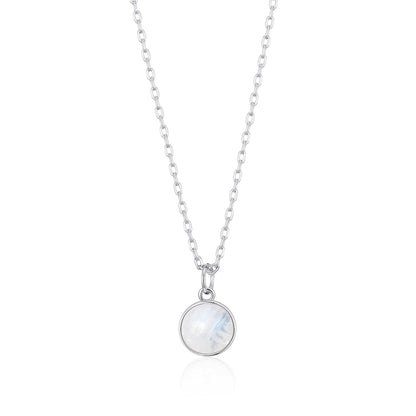 Moonstone Necklace with Quote Card
