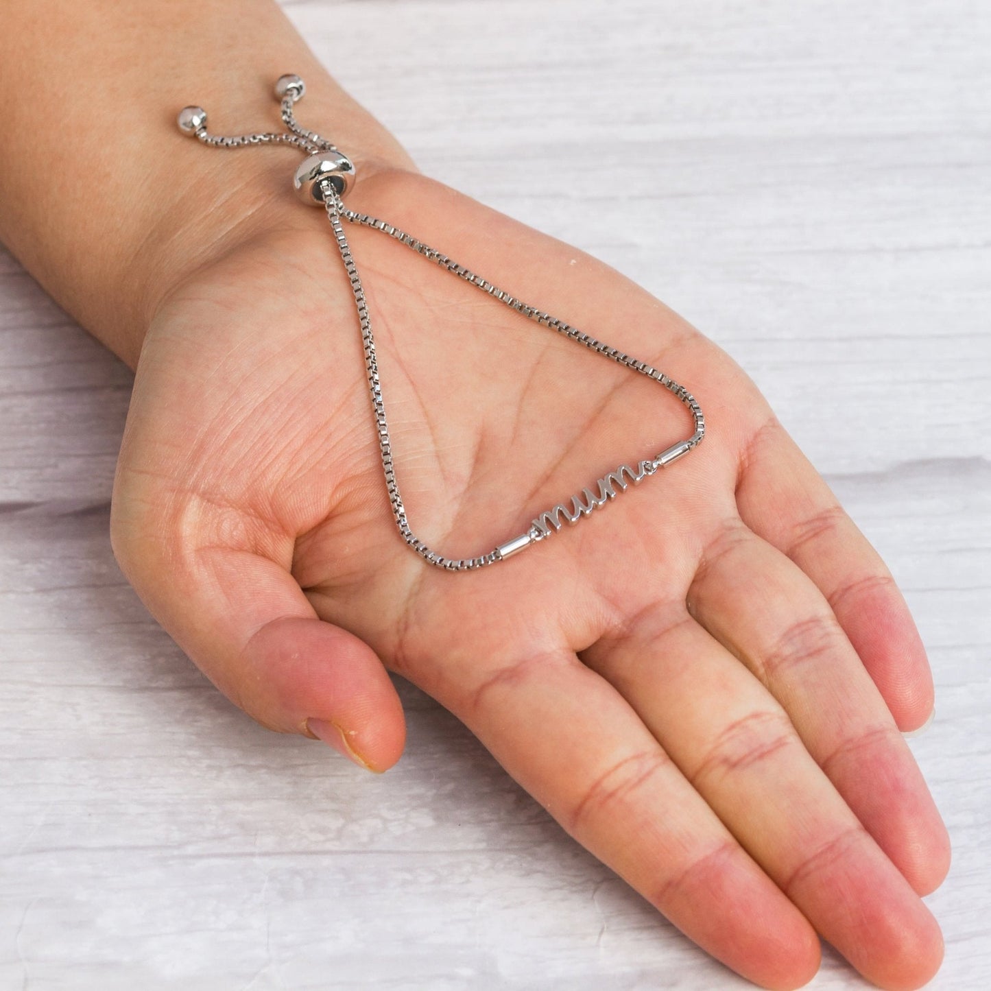 Mother and Daughter Quote Bracelet Created with Zircondia® Crystals