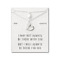 Mother Daughter Piece of My Heart Necklace Set
