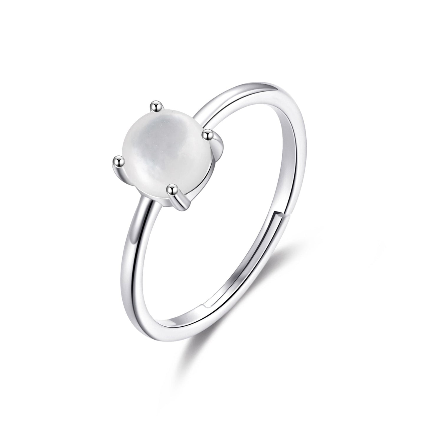 Mother of Pearl Adjustable Ring