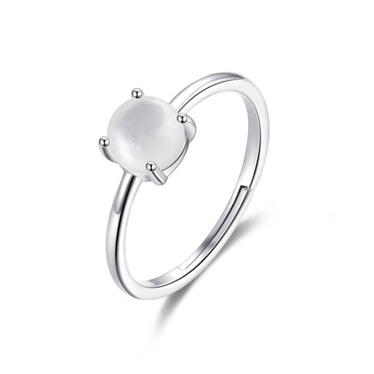 Mother of Pearl Adjustable Ring