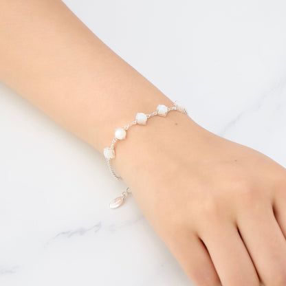 Mother of Pearl Gemstone Bracelet