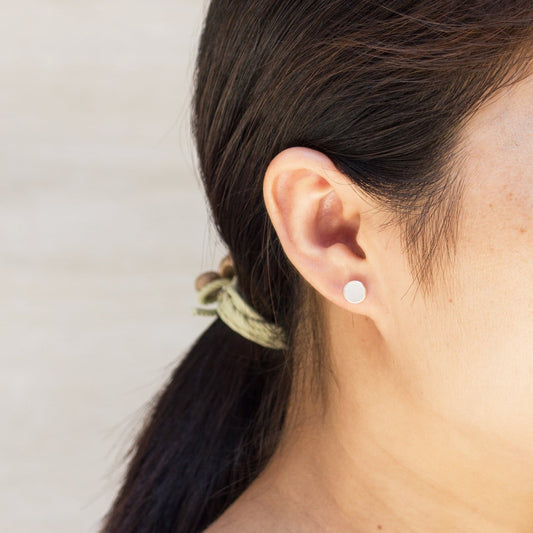 Mother of Pearl Stud Earrings