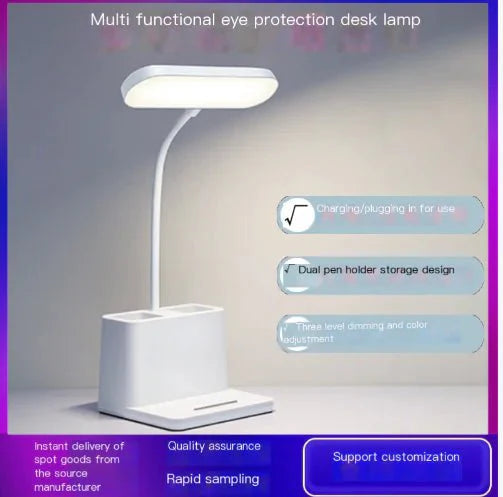 Multifunctional LED Touch Desk Lamp for Students