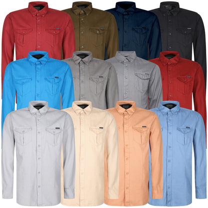 Chemise à manches longues TL London 2 poches