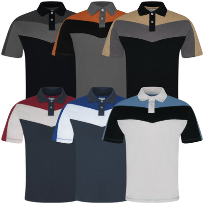 Polo Evryone à rayures contrastantes