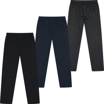 Pantalon de jogging classique ButtonFresh à ourlet ouvert