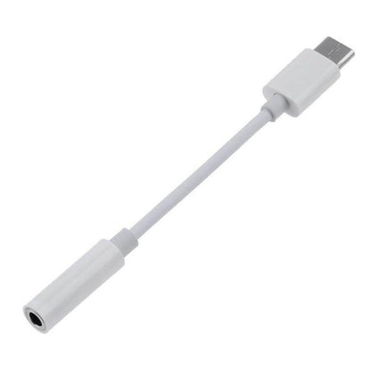 USB-C to 3.5mm Audio Adapter - White (For Samsung)