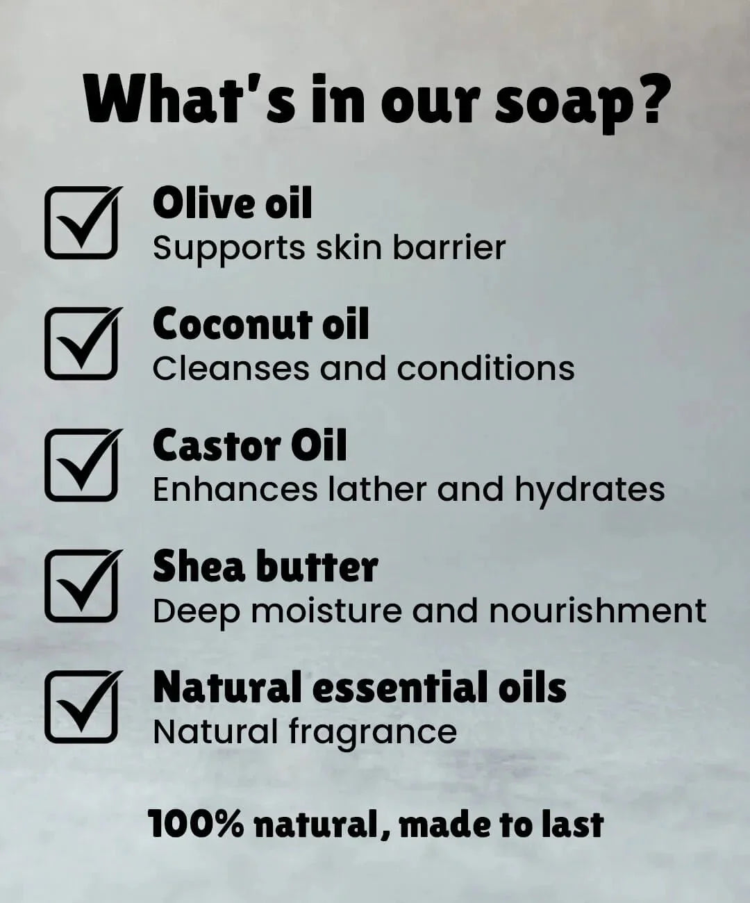 Natural Soap Bar Bundle