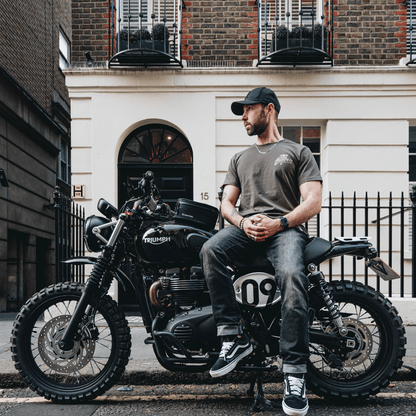 Olive Flattrack Tee
