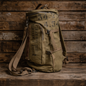 Beige 'Aviation' Duffle Bag