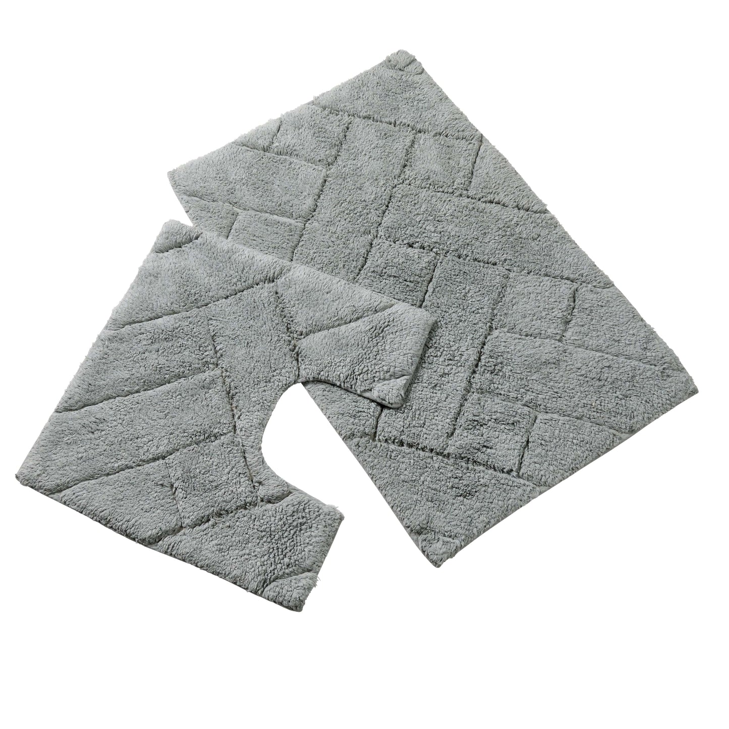 Tapis de bain et contour de WC Bali Ensemble Luxueux en coton super absorbant extra doux pour le confort et le style de votre salle de bain, disponible en plusieurs couleurs par OLIVIA ROCCO