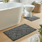 Tapis de bain et contour de WC Bali Ensemble Luxueux en coton super absorbant extra doux pour le confort et le style de votre salle de bain, disponible en plusieurs couleurs par OLIVIA ROCCO