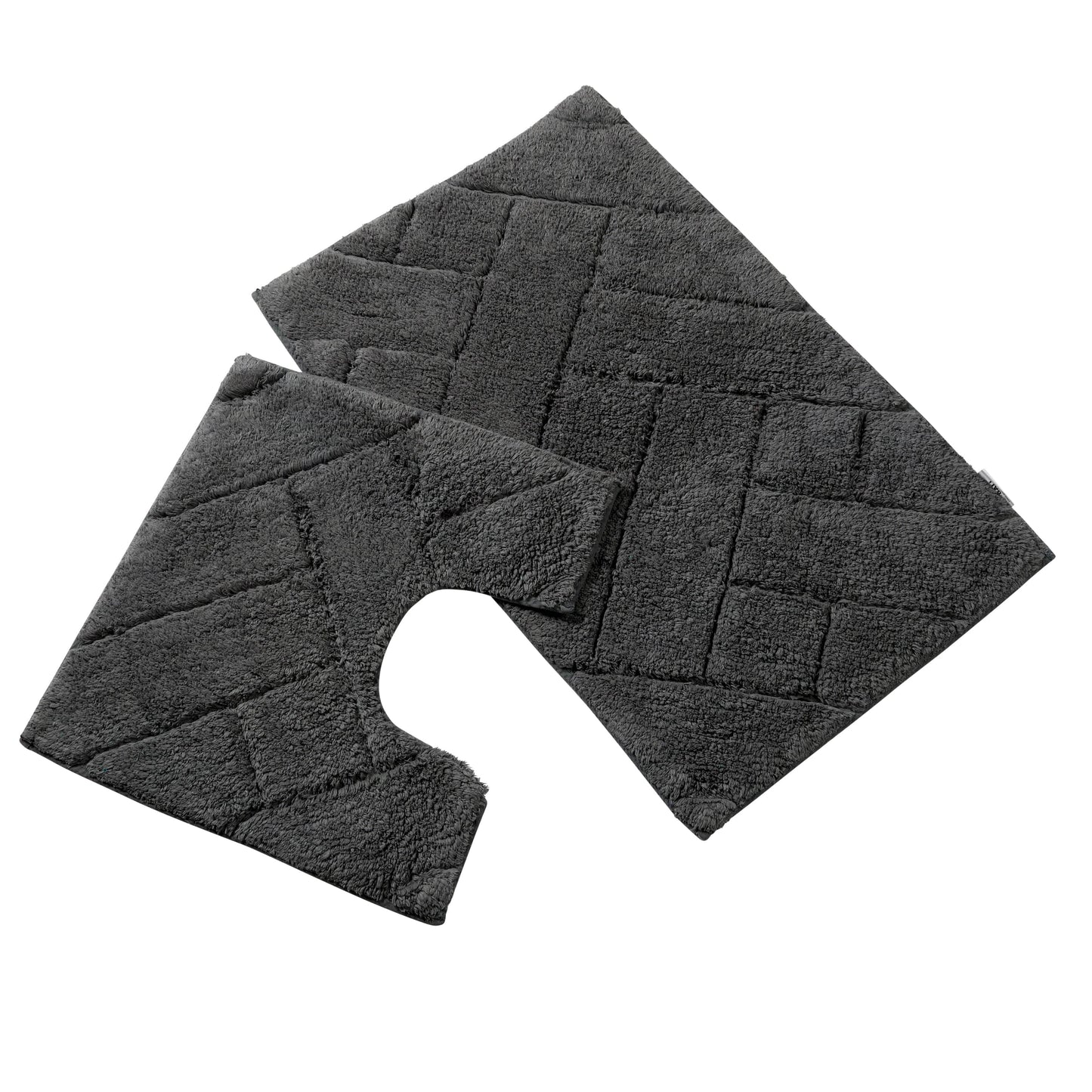 Tapis de bain et contour de WC Bali Ensemble Luxueux en coton super absorbant extra doux pour le confort et le style de votre salle de bain, disponible en plusieurs couleurs par OLIVIA ROCCO