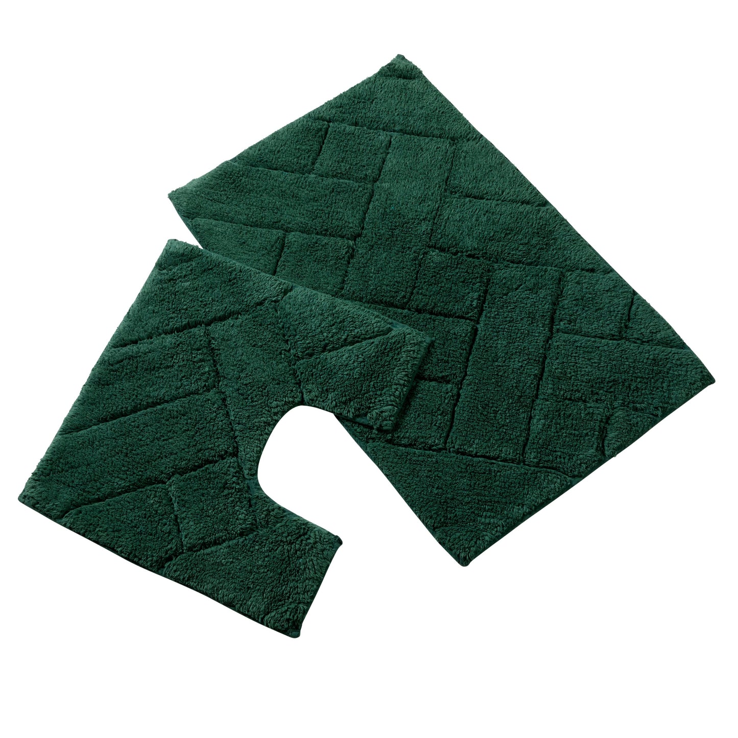 Tapis de bain et contour de WC Bali Ensemble Luxueux en coton super absorbant extra doux pour le confort et le style de votre salle de bain, disponible en plusieurs couleurs par OLIVIA ROCCO