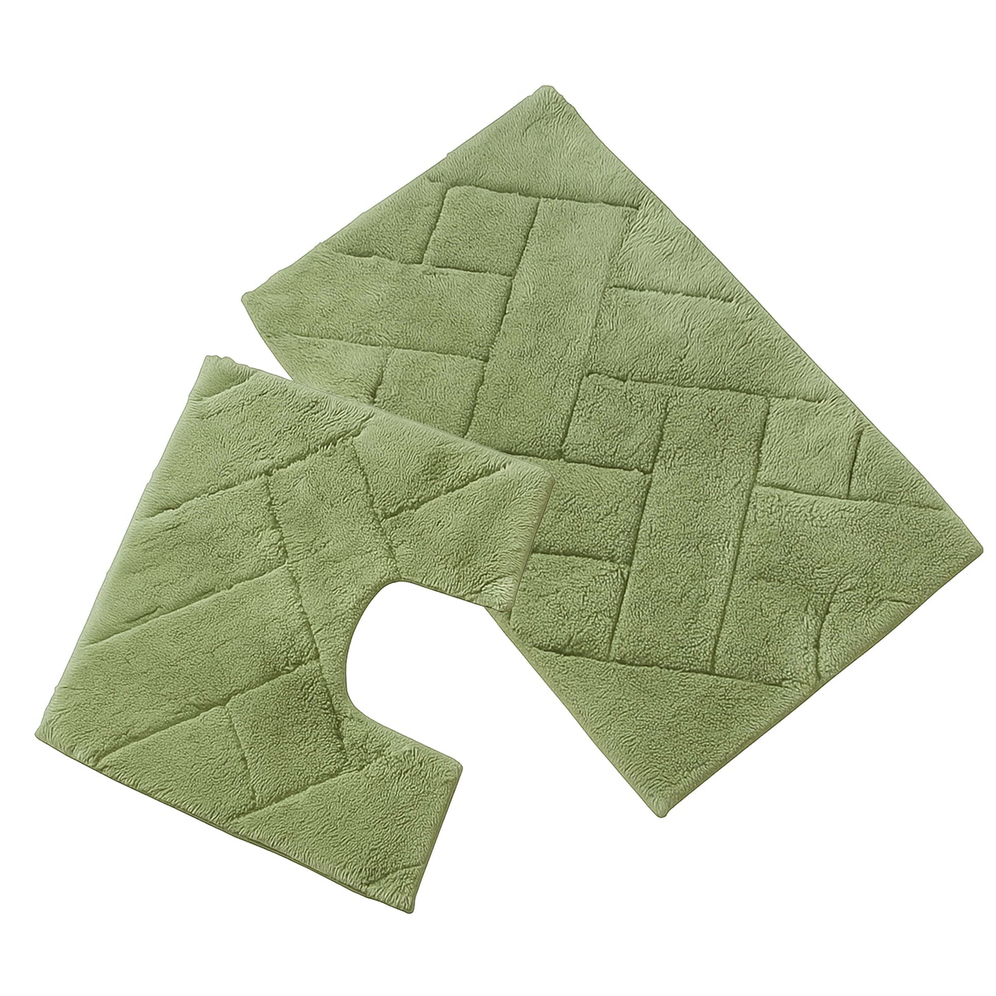 Tapis de bain et contour de WC Bali Ensemble Luxueux en coton super absorbant extra doux pour le confort et le style de votre salle de bain, disponible en plusieurs couleurs par OLIVIA ROCCO