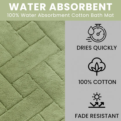 Tapis de bain et contour de WC Bali Ensemble Luxueux en coton super absorbant extra doux pour le confort et le style de votre salle de bain, disponible en plusieurs couleurs par OLIVIA ROCCO