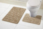OLIVIA ROCCO Cali Bath Mat And Pedestal Set Ultra Soft Non Slip Highly Absorbent