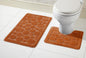 OLIVIA ROCCO Cali Bath Mat And Pedestal Set Ultra Soft Non Slip Highly Absorbent