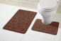 OLIVIA ROCCO Cali Bath Mat And Pedestal Set Ultra Soft Non Slip Highly Absorbent