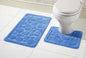 OLIVIA ROCCO Cali Bath Mat And Pedestal Set Ultra Soft Non Slip Highly Absorbent