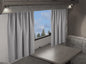 OLIVIA ROCCO Caravan Blackout Curtains 11 Colours Thermal Pencil Pleat Panels Eyelet